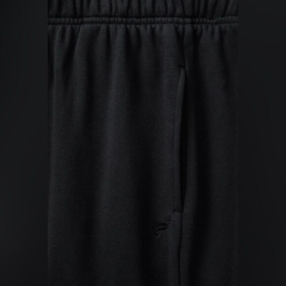 Fabletics Year Round Terry Wide Leg  black Sweatpant NWT - XL Regular - Picture 5 of 6